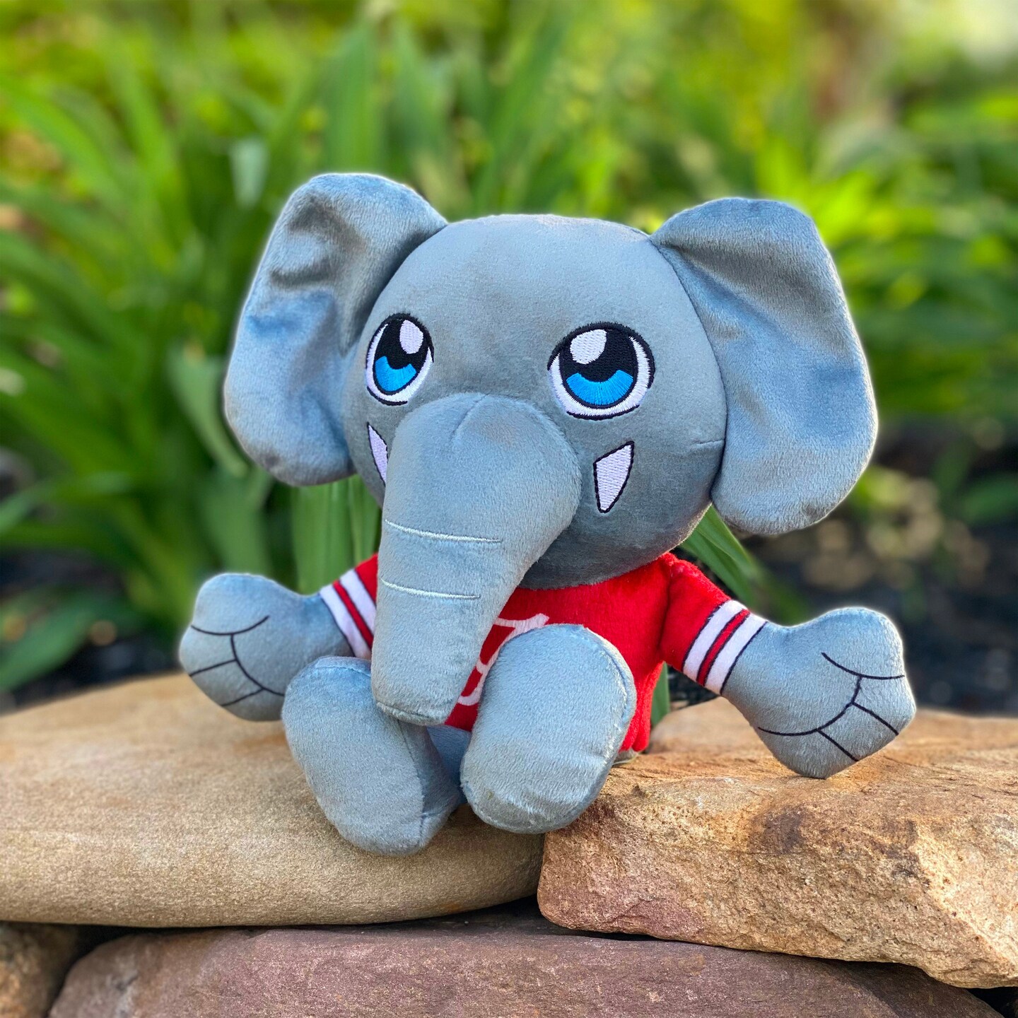 Bleacher Creatures Alabama Crimson Tide Al The Elephant Mascot Kuricha Sitting Plush