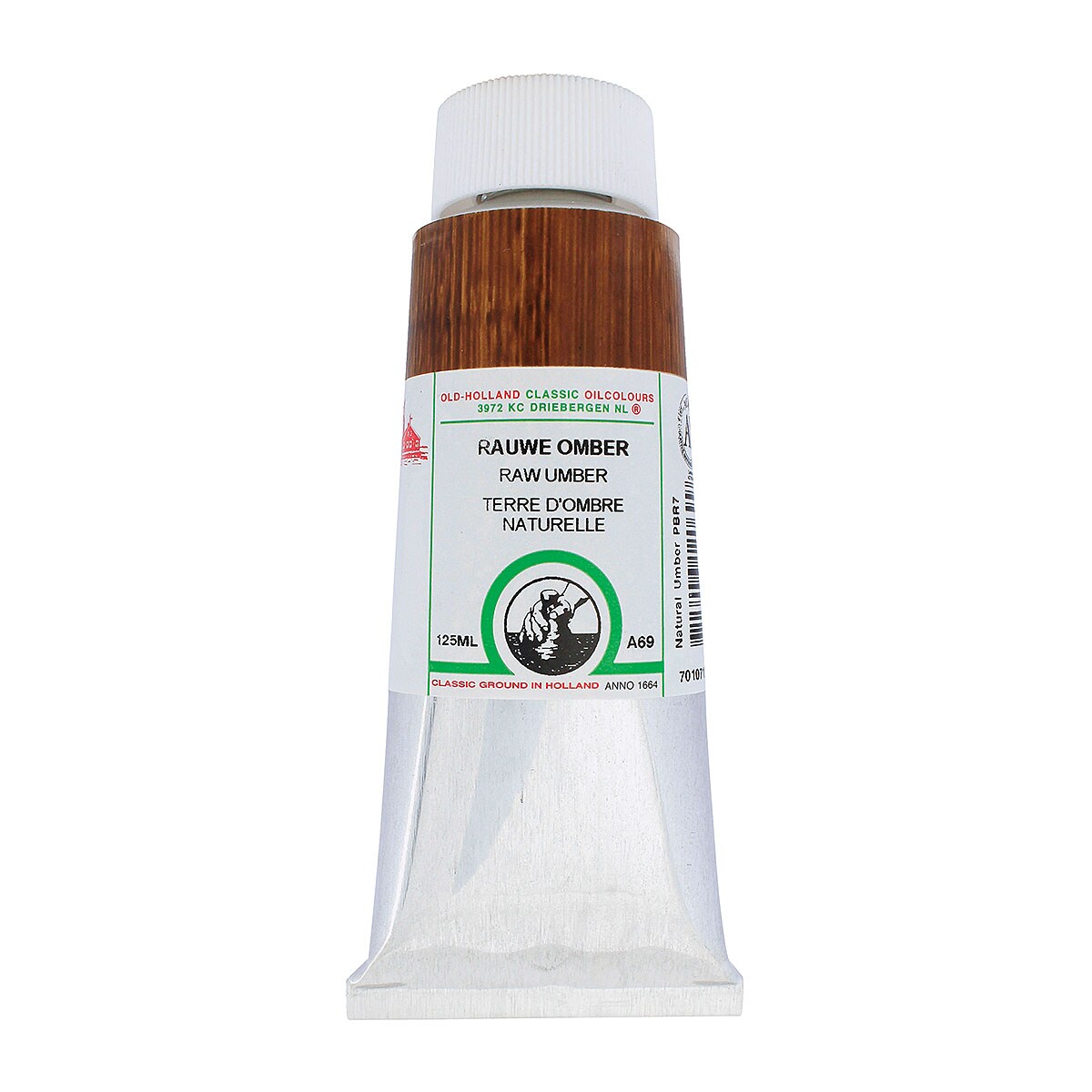 Old Holland Classic Oil Color - Raw Umber, 125 ml tube