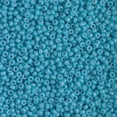 Miyuki 11 Round Seed Bead, 11-4478, Duracoat Opaque Nile Blue