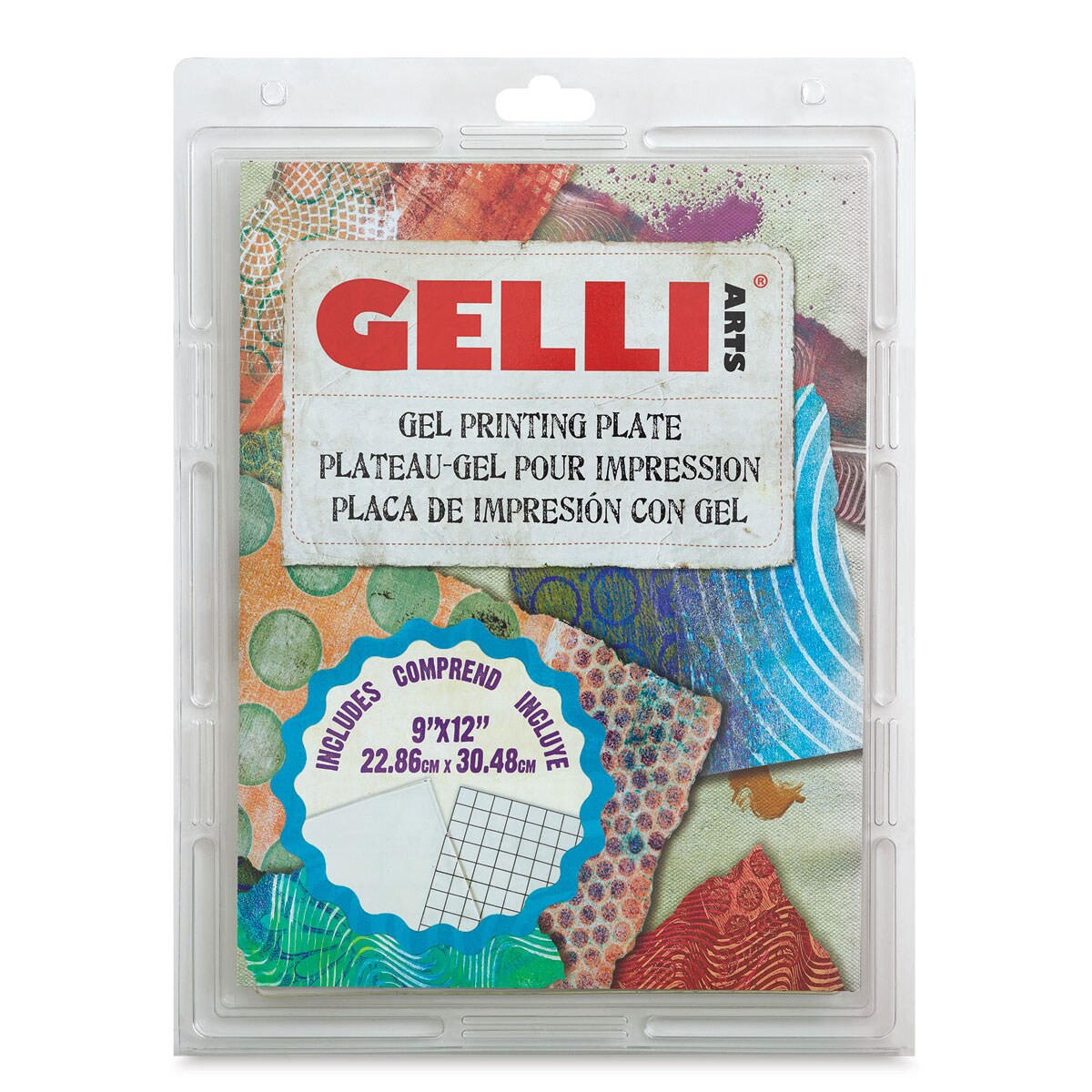 Gelli Arts Printing Plate - 9&#x22; x 12&#x22;, Rectangle