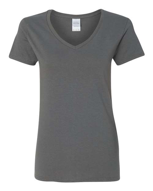 Gildan&#xAE; Women&#x2019;s Heavy Cotton Soft Durable V-Neck T-Shirt