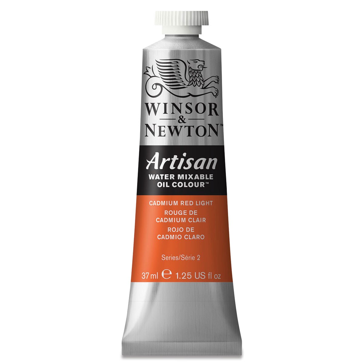 Winsor & Newton Artisan Water Mixable Oil Paint - Cadmium Red Light, 37 ml tube