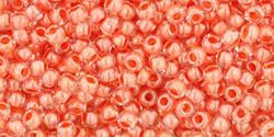 Toho 11/0 Round Japanese Seed Bead, TR11-985, Inside Color