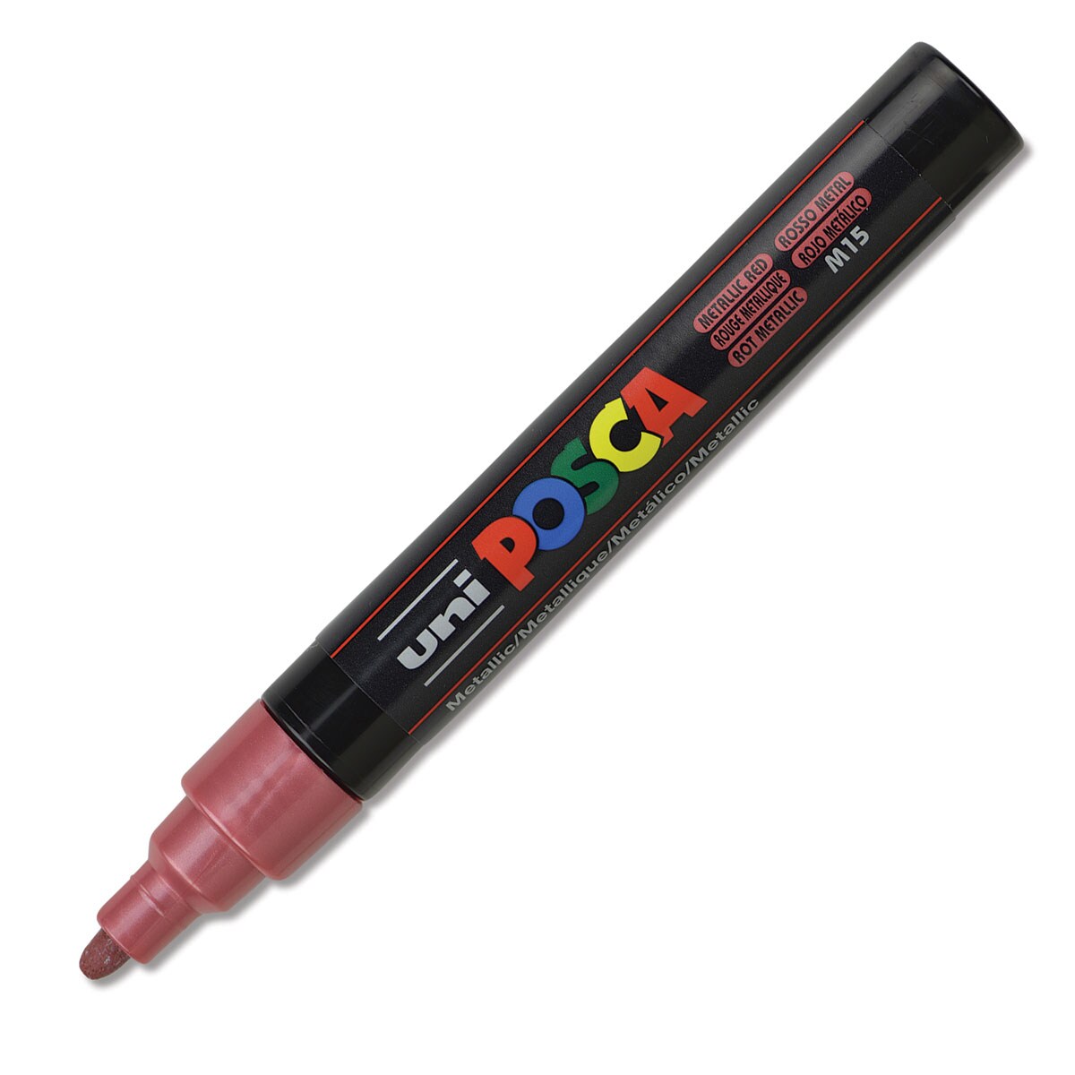Uni Posca Paint Marker - Metallic Red, Bullet Tip, 2.5mm