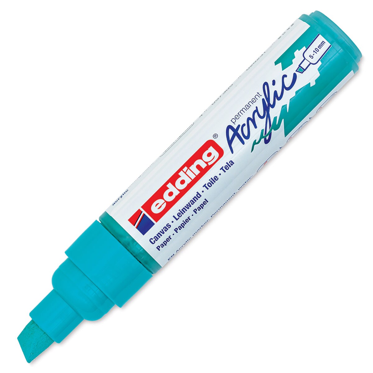 Edding Acrylic Paint Marker - Opulant Turquoise 934, Broad