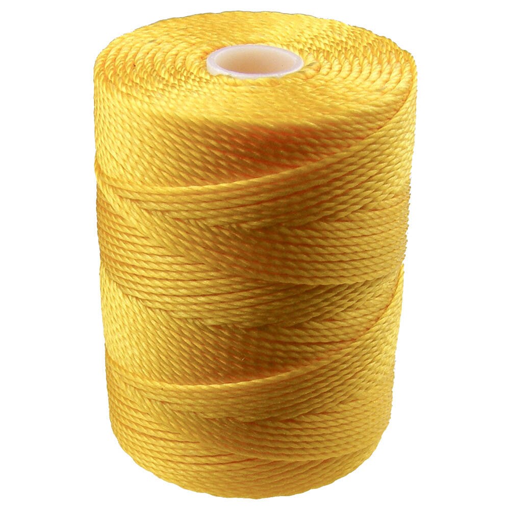 CLON Bead Cord, Golden Yellow 0.5mm, 92 Yard Spool Michaels