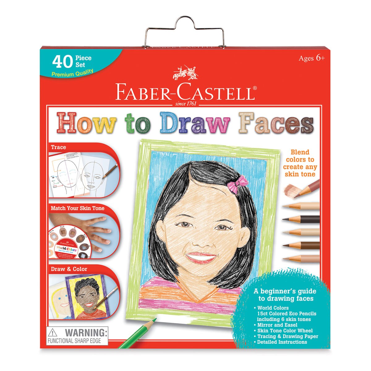 Faber-Castell World Colors How to Draw Faces