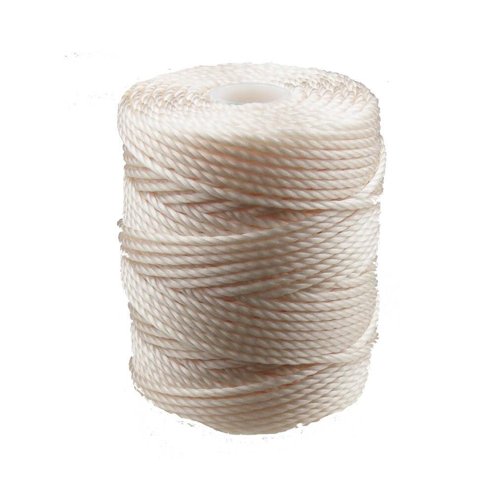 C-Lon Tex 400 Heavy Weight Bead Cord, Peach Glow ,1.0mm, 36 Yard Spool