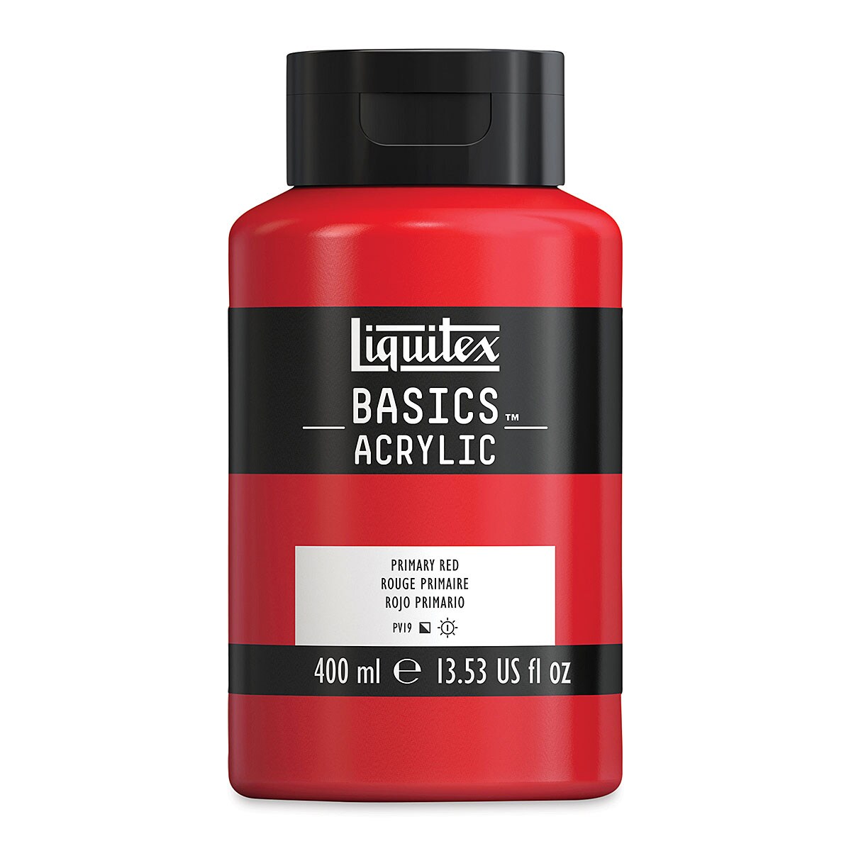 Liquitex Basics Primary Red, 13.5 oz Squeeze Bottle Michaels