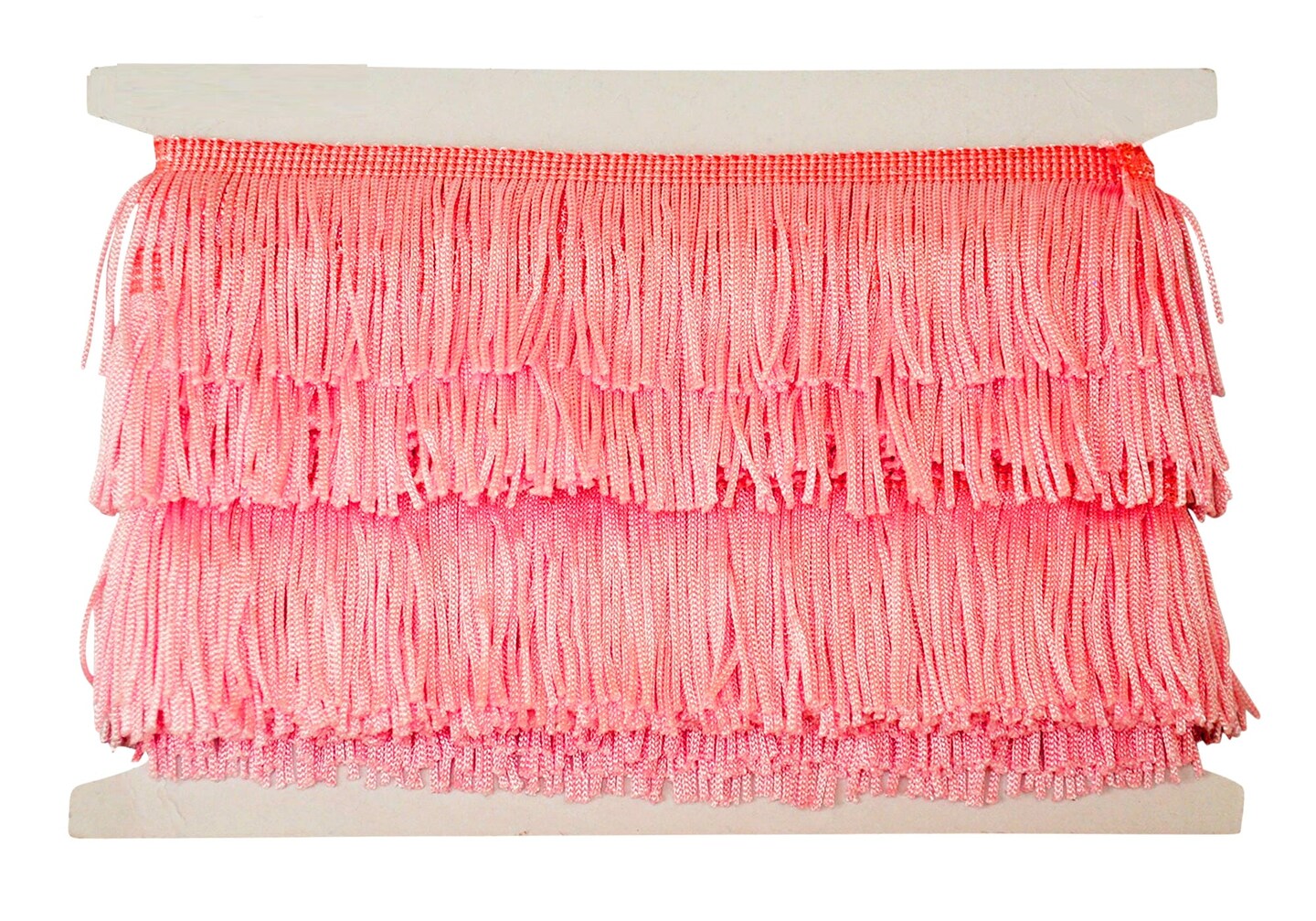 Belagio Chainette Fringe, 2&#x22; Wide, 10- Yard Bolt, Pink