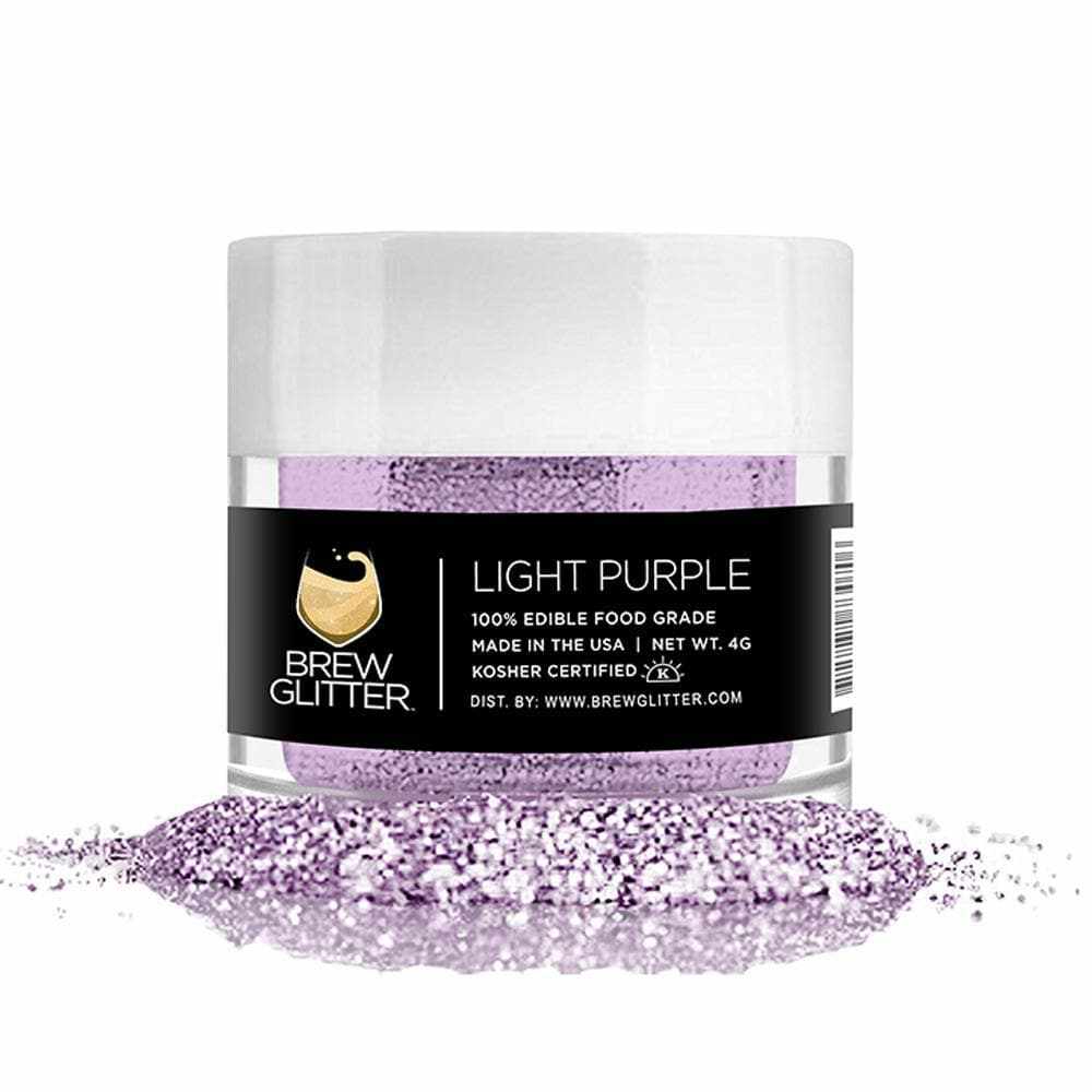 Light Purple Drink Glitter Edible Glitter for Drinks, Beverages