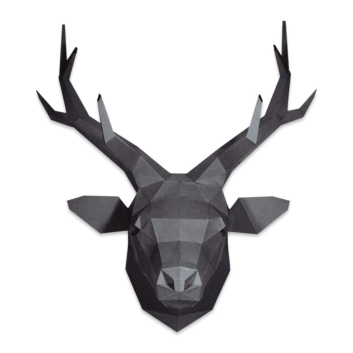 Papercraft World 3D Papercraft Wall Art DIY Kit - Deer Head