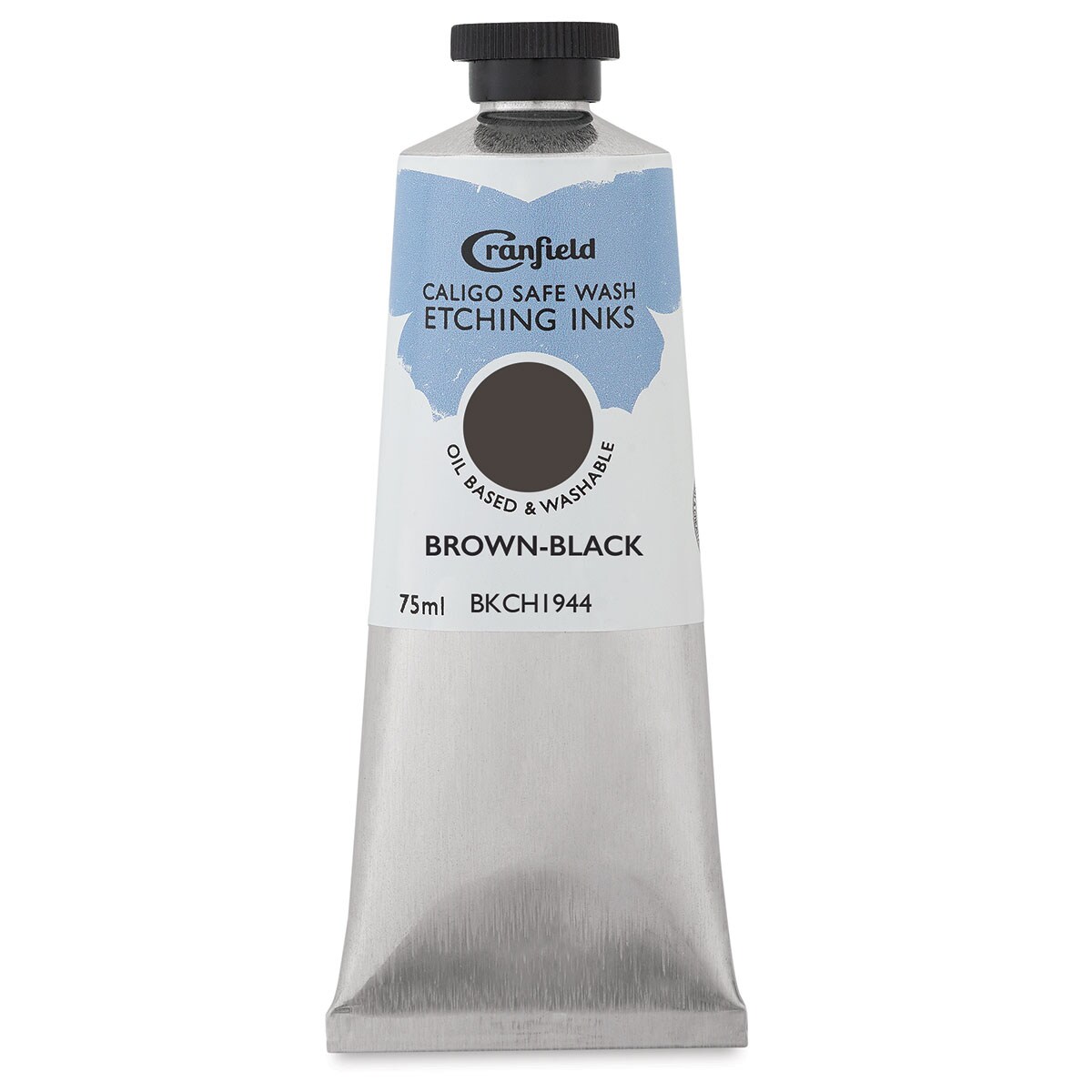 Cranfield Caligo Safe Wash Etching Ink - Brown Black, 75 ml Tube