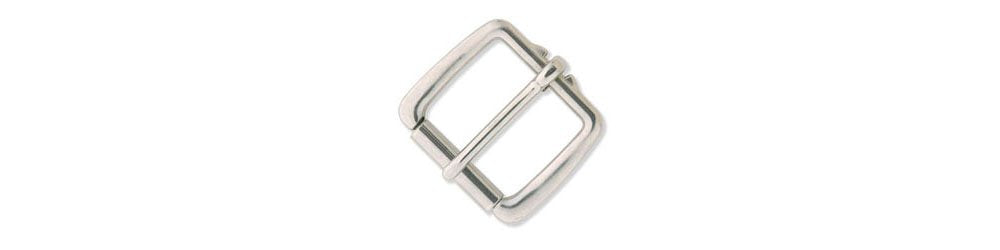 Tandy Leather Heavy Duty Roller Buckle 1-3/4 (44 mm) Stainless Steel 1526-00
