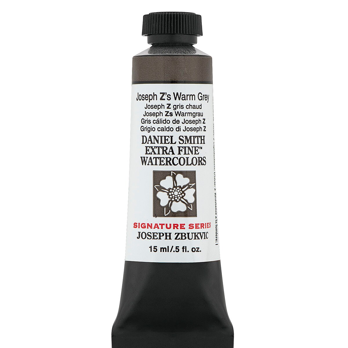 Daniel Smith Extra Fine Watercolor &#x2013; Joseph Z&#x27;s Warm Grey, 15 ml, Tube