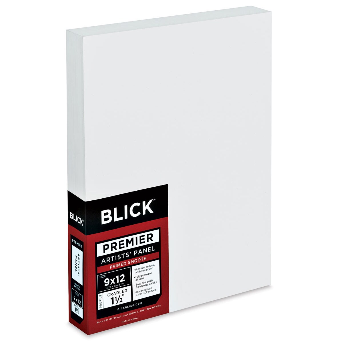 Blick Premier Artists' Panel - Gallery Cradle, 1-1/2", 9" x 12"