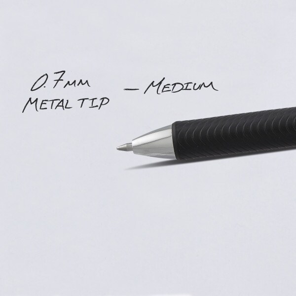 EnerGel PRO Permanent Gel Pen, (0.7mm) Medium Line, Black Ink