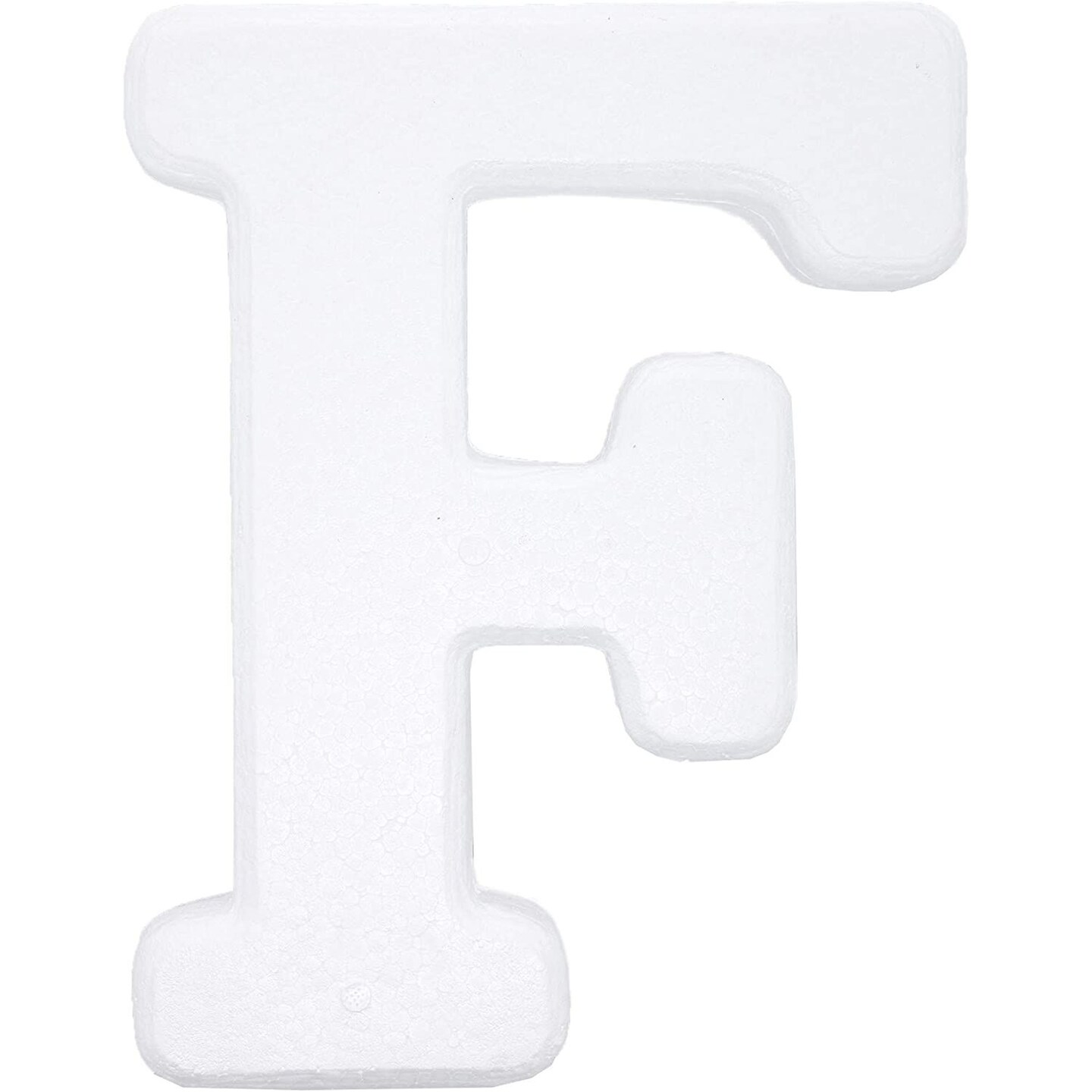 White Wood Letters 6 Inch, Wood Letters for DIY Party Projects (W