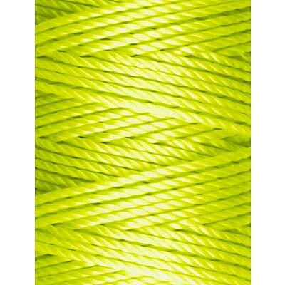 C-Lon Tex 400 Heavy Weight Bead Cord, Neon Yellow - 1.0mm, 36 Yard Spool