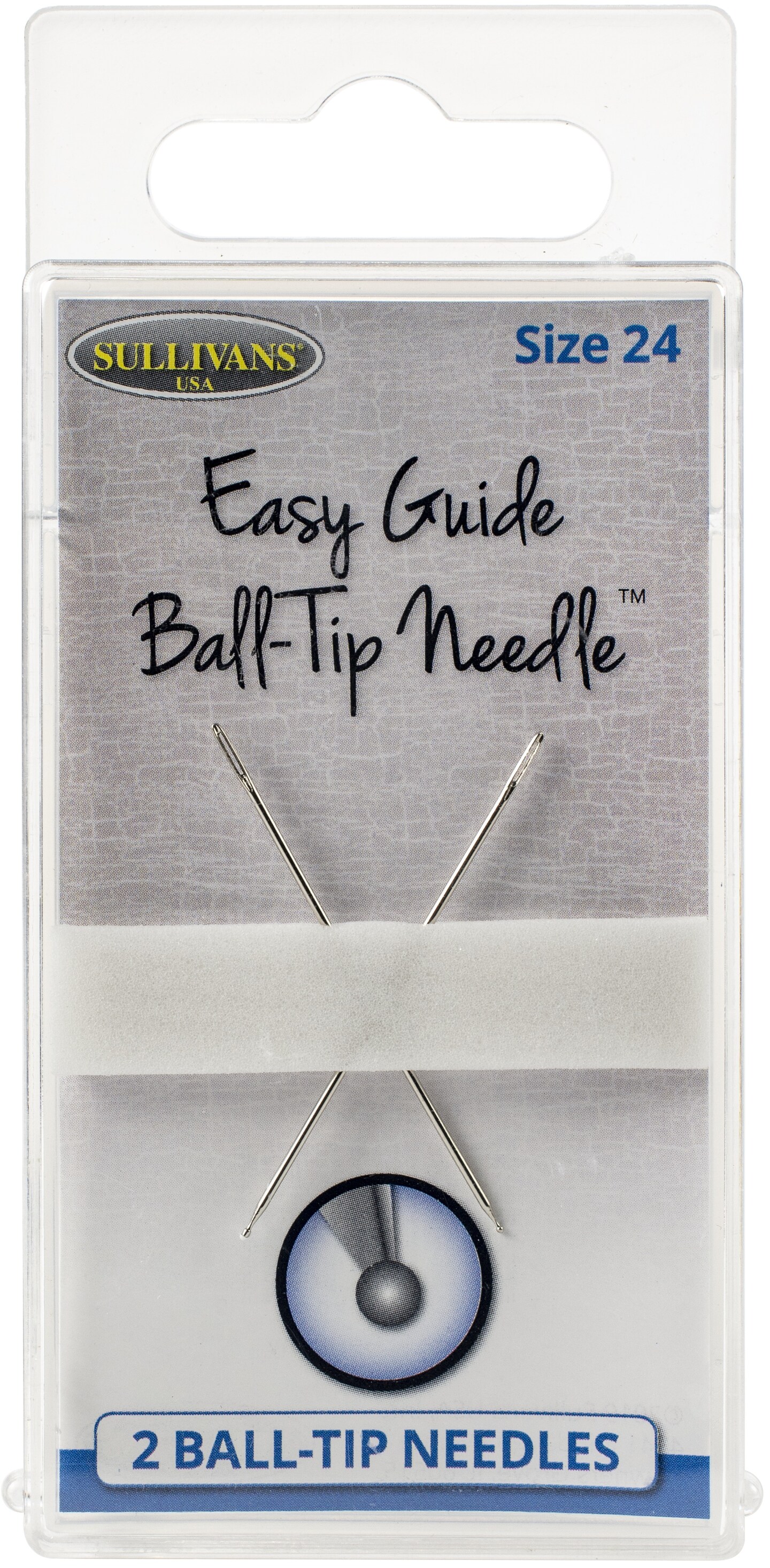 Sullivans Easy Guide BallTip Needles 2/PkgSize 24 (40mm) Michaels