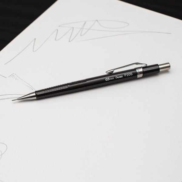 Sharp Mechanical Pencil (0.5mm) 2-Pk (P205BP2-K6)