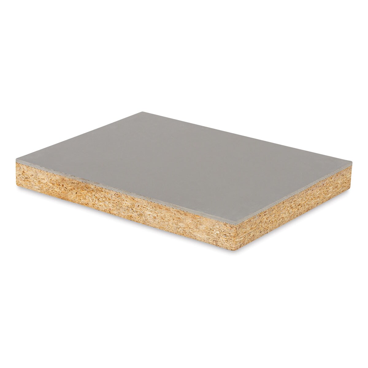 Blick Battleship Gray Linoleum - Block, 6&#x22; x 8&#x22;, Mounted
