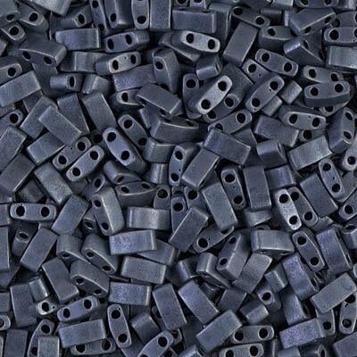 Miyuki Half Tila Bead, HTL-2001, Matte Gunmetal | Michaels