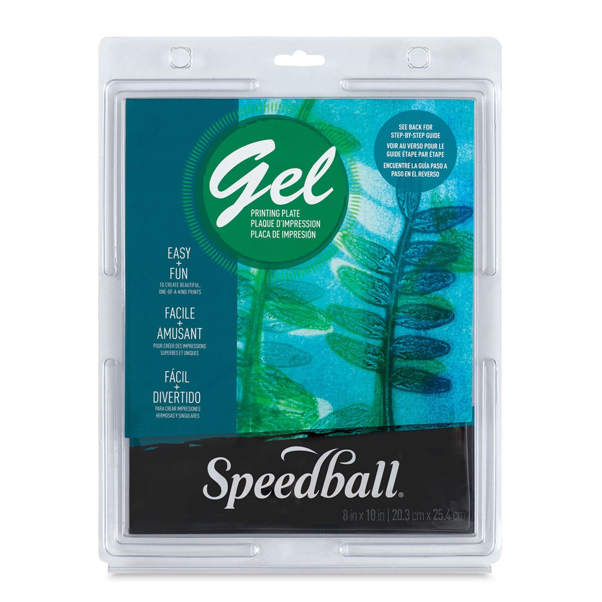 Speedball Gel Printing Plate - 8&#x22; x 10&#x22;, Single Plate