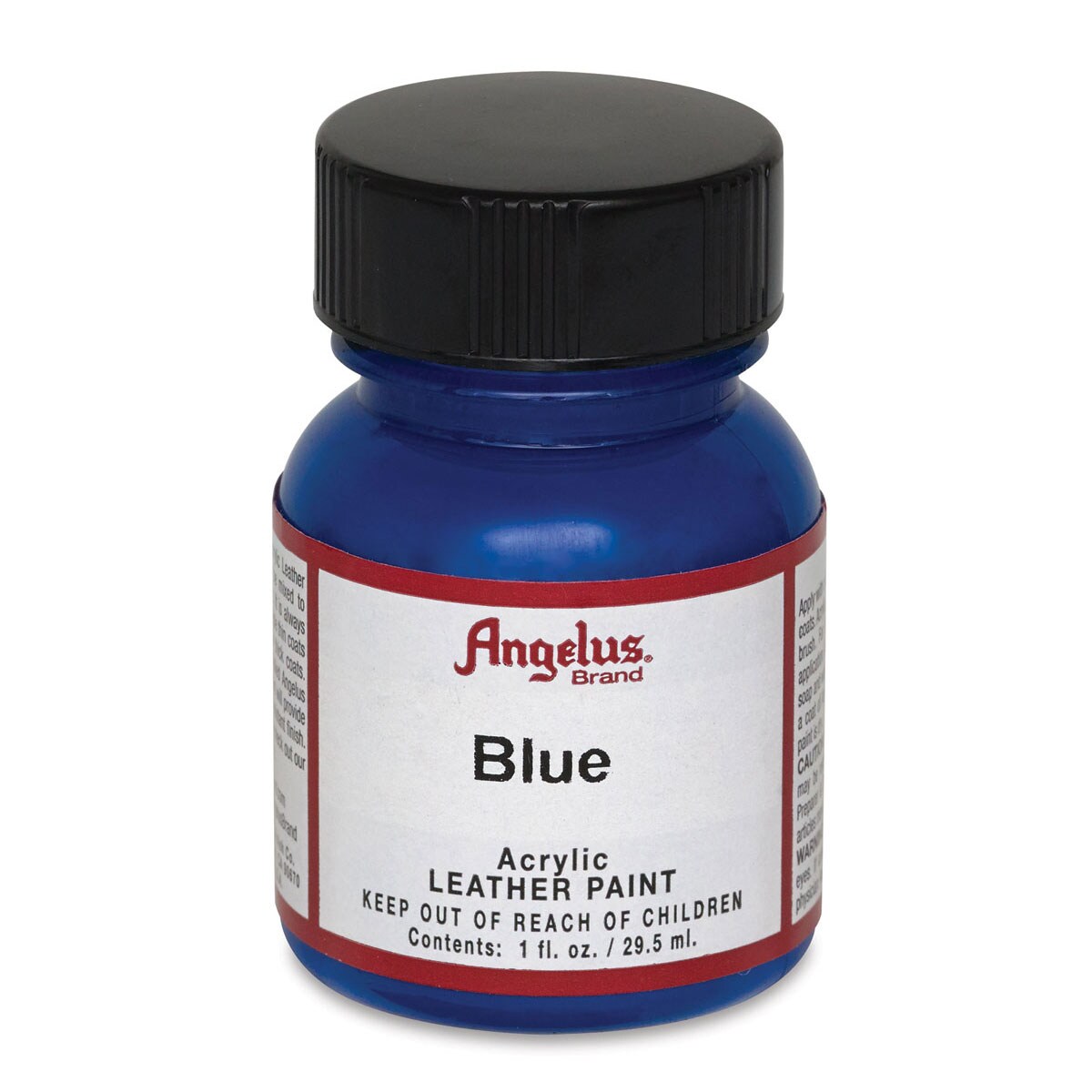 Angelus Acrylic Leather Paint - Blue, 1 oz