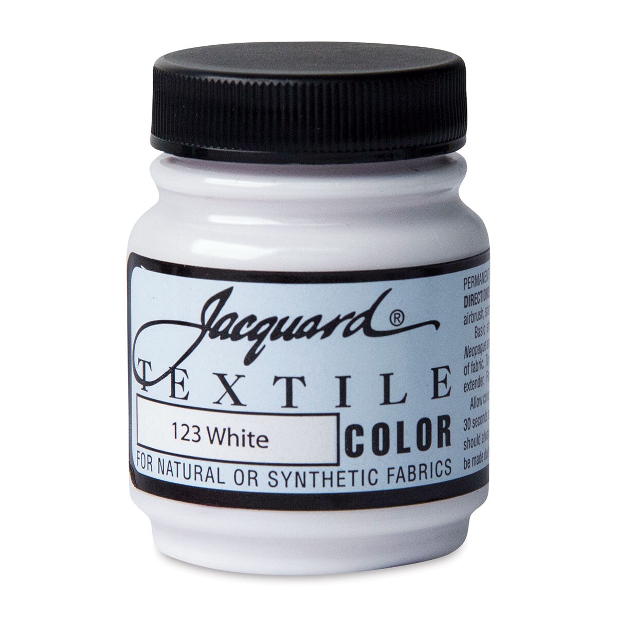 Jacquard Textile Color - White, 2.25 oz jar