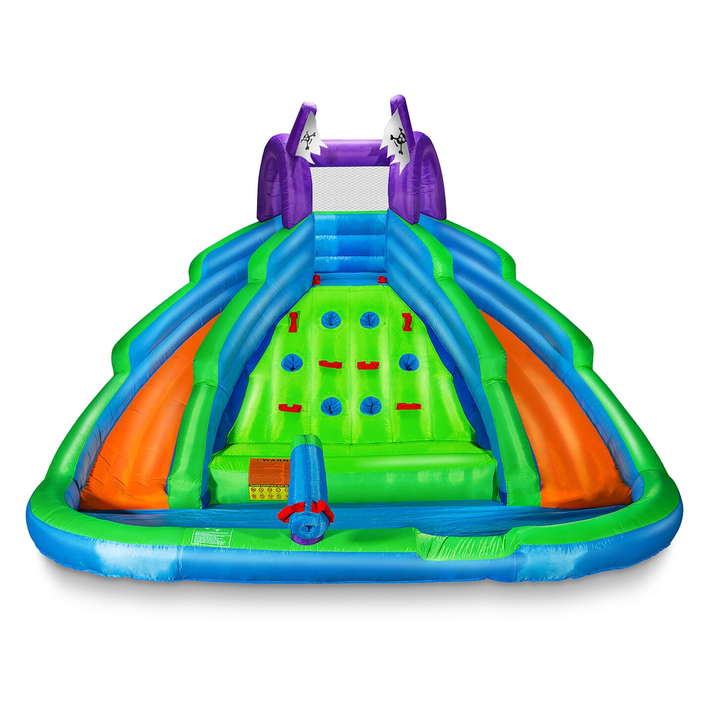 Cloud 9 Bounce House for Kids with Climbing Wall, Water Slide, and Pool - Includes Blower