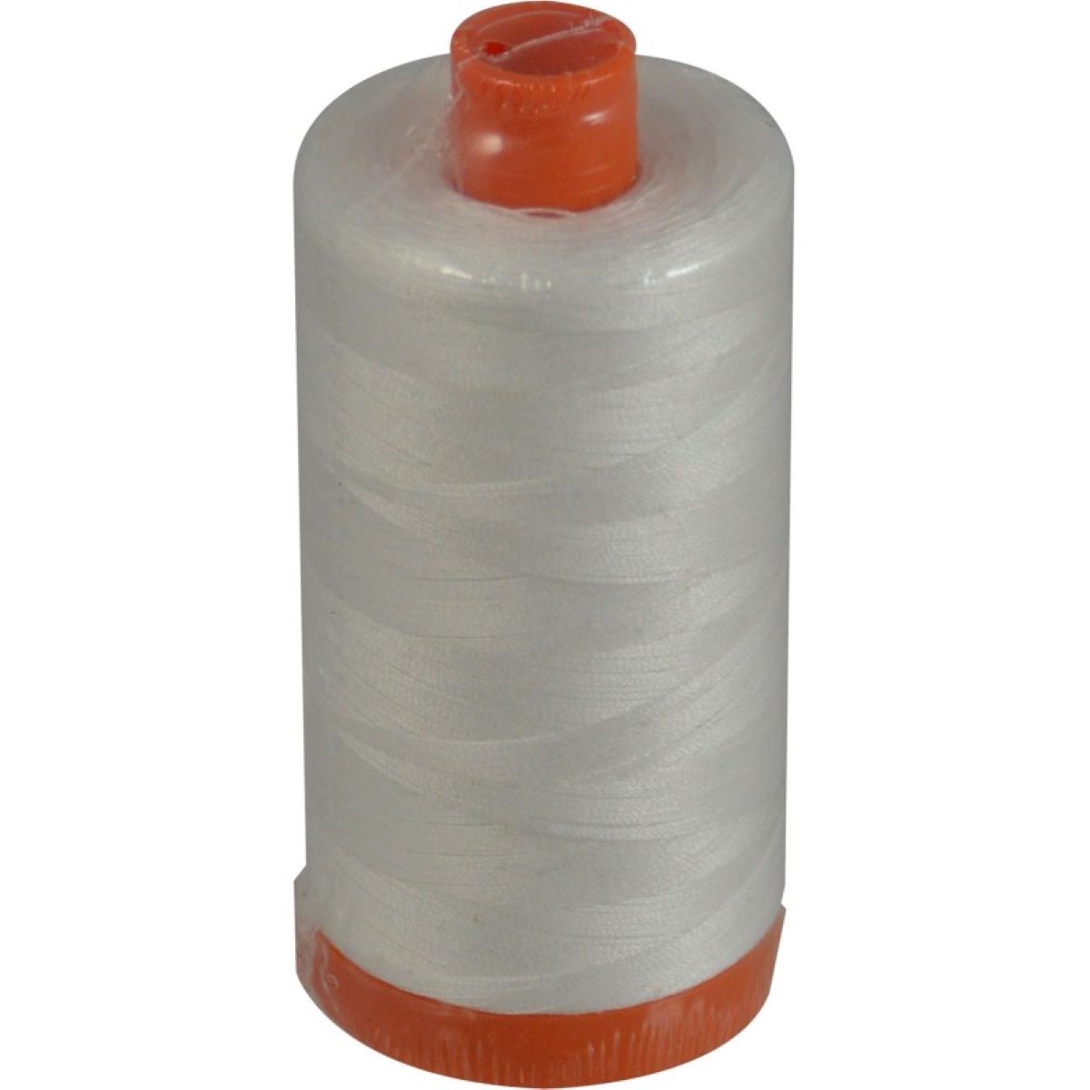 AURIFIL THREAD 50wt Cotton Mako White 2021 1422 Yard Spool Sew Quilt
