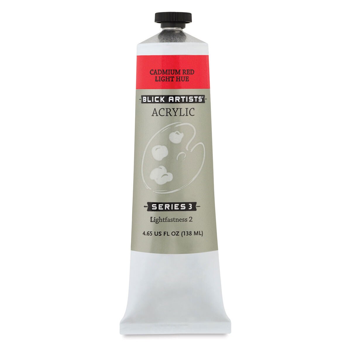 Blick Artists&#x27; Acrylic - Cadmium Red Light Hue, 4.65 oz tube