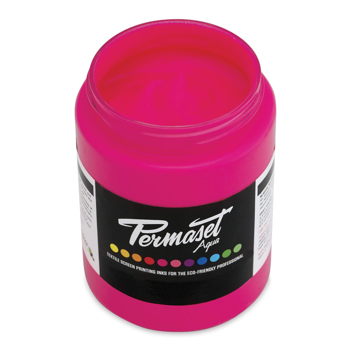 Permaset Aqua Fabric Ink - Glow Pink, 300 ml