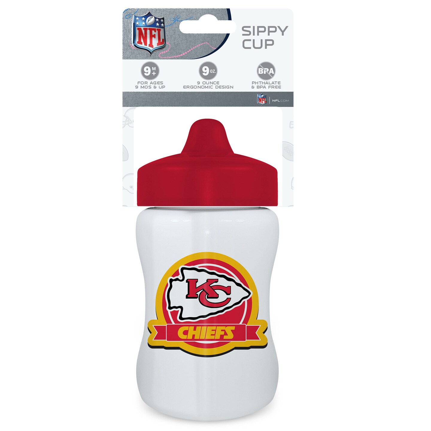 Official NFL Kansas City Chiefs Red Insulated Bottle