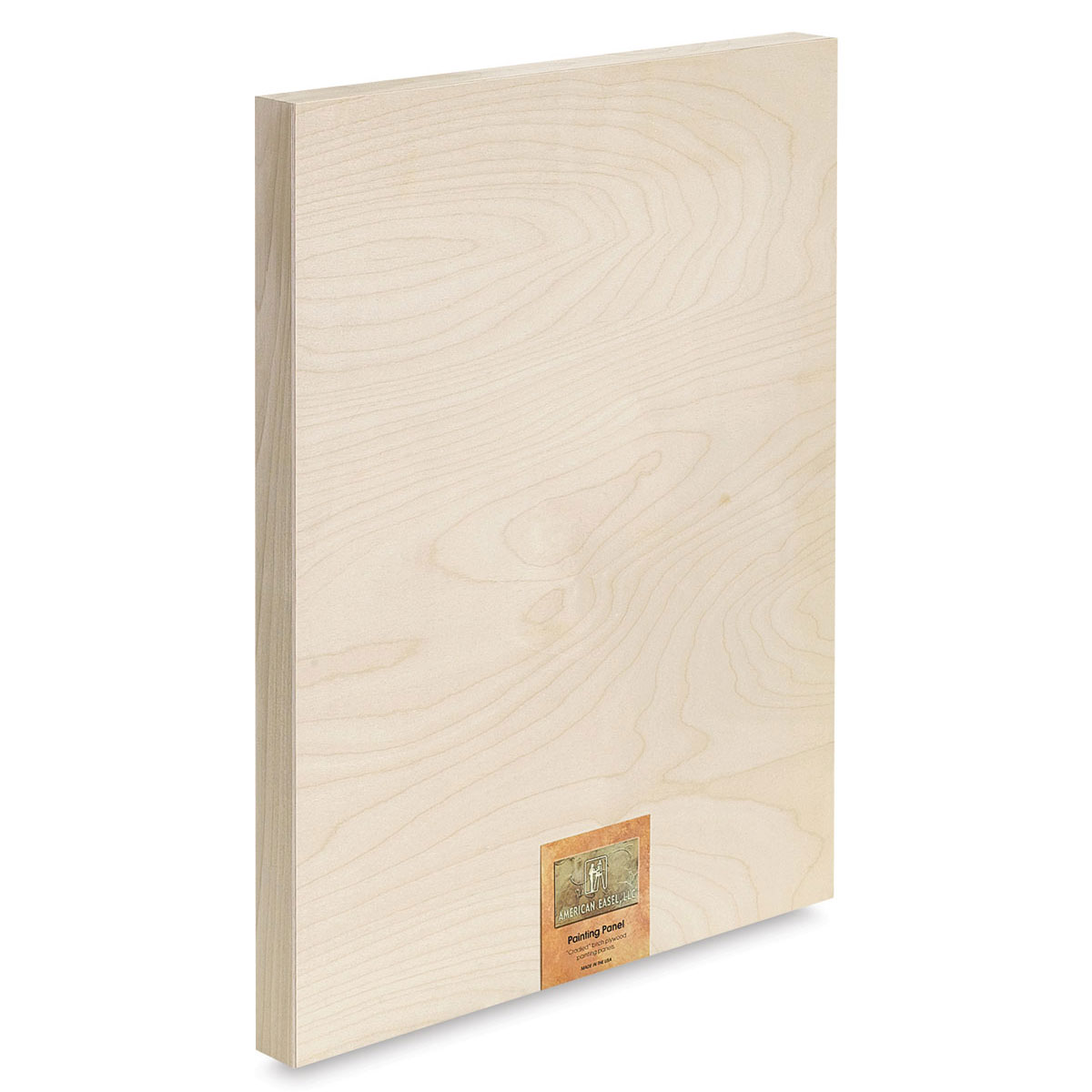 American Easel Wood Painting Panel - 18" x 24" x 1-5/8", Deep Panel