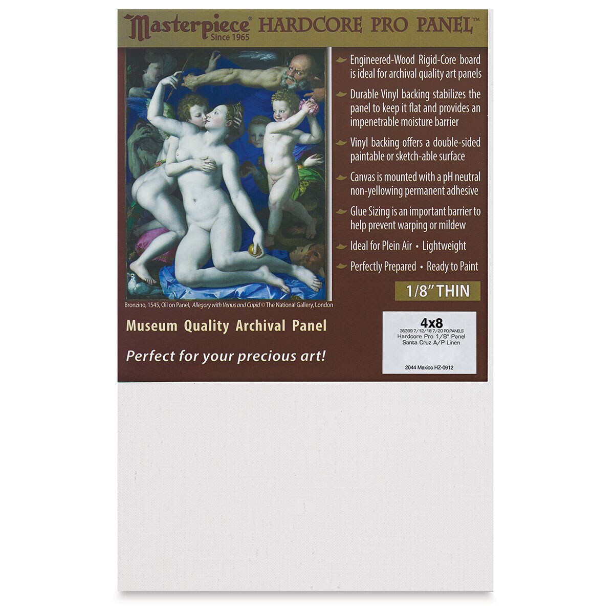 Masterpiece Santa Cruz Hardcore Pro Canvas Panel - 4&#x22; x 8&#x22;