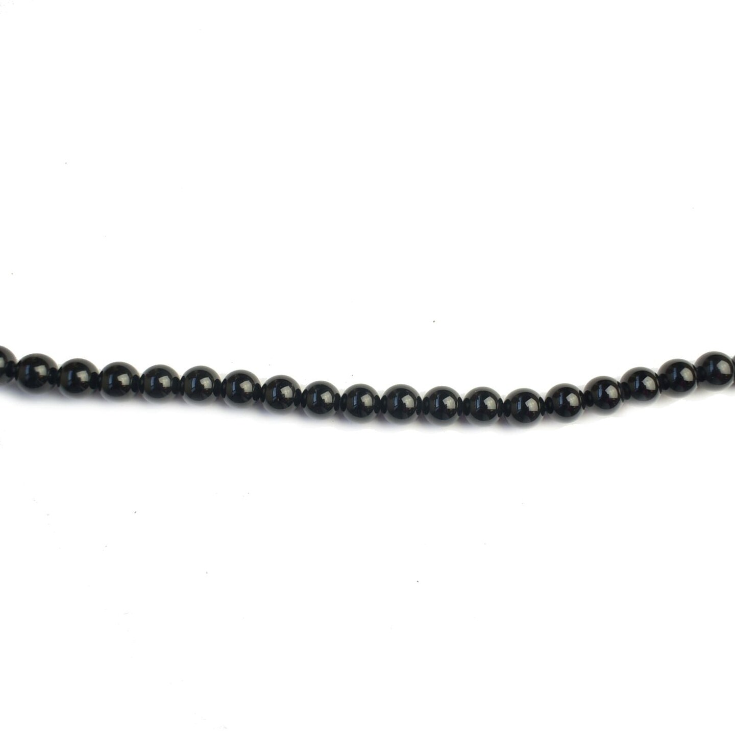 Black Onyx Stone Round 8mm Beads