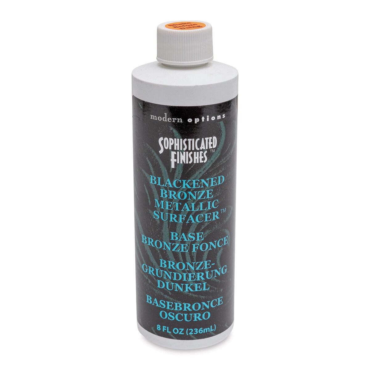 Metallic Surfacer Solution - 8 oz, Blackened Bronze