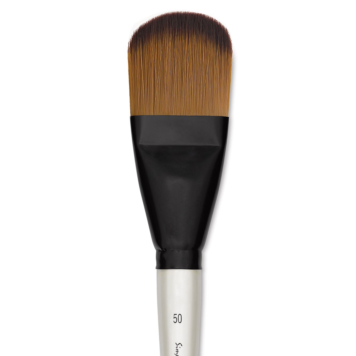 Simply Simmons XL Soft Synthetic Brush - Filbert, Size 50