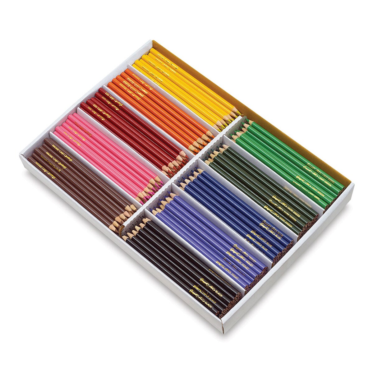 Sargent Art Colored Pencils - Assorted Colors, Classroom Set of 250