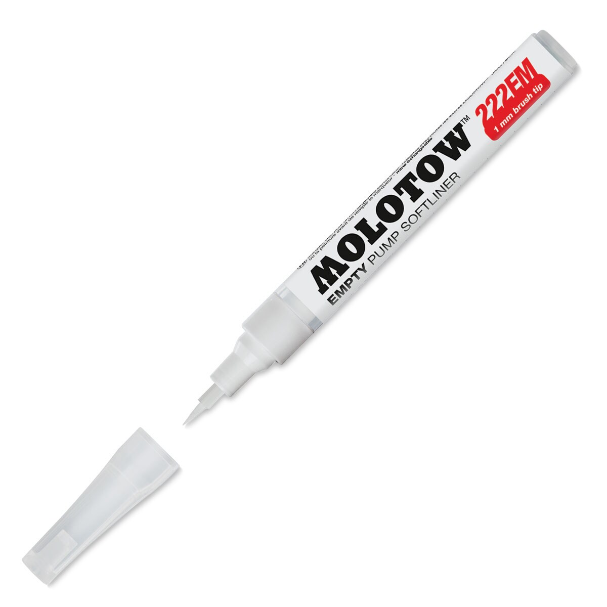 Molotow Empty Marker - 1 mm Tip, Brush Tip