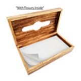 Modern Decorative Paper Facial Tissue Box Holder for Kitchen, Dining Room, and Office