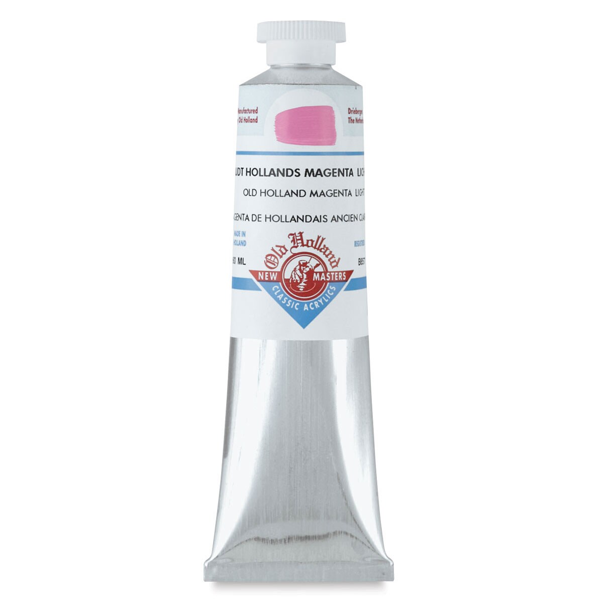 Old Holland New Masters Classic Acrylics - Old Holland Magenta Light, 60 ml tube