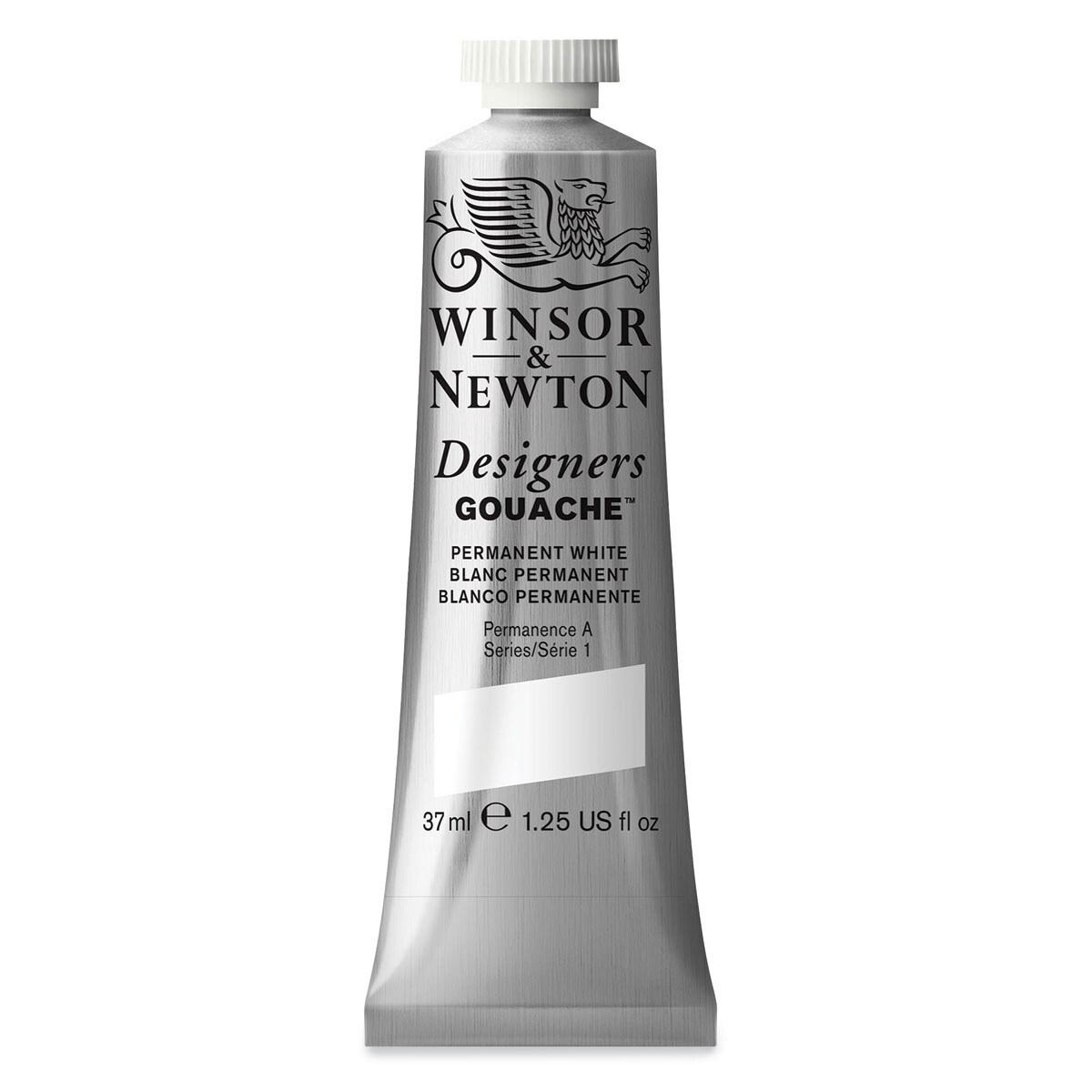 Winsor &#x26; Newton Designers Gouache - Permanent White, 37 ml tube