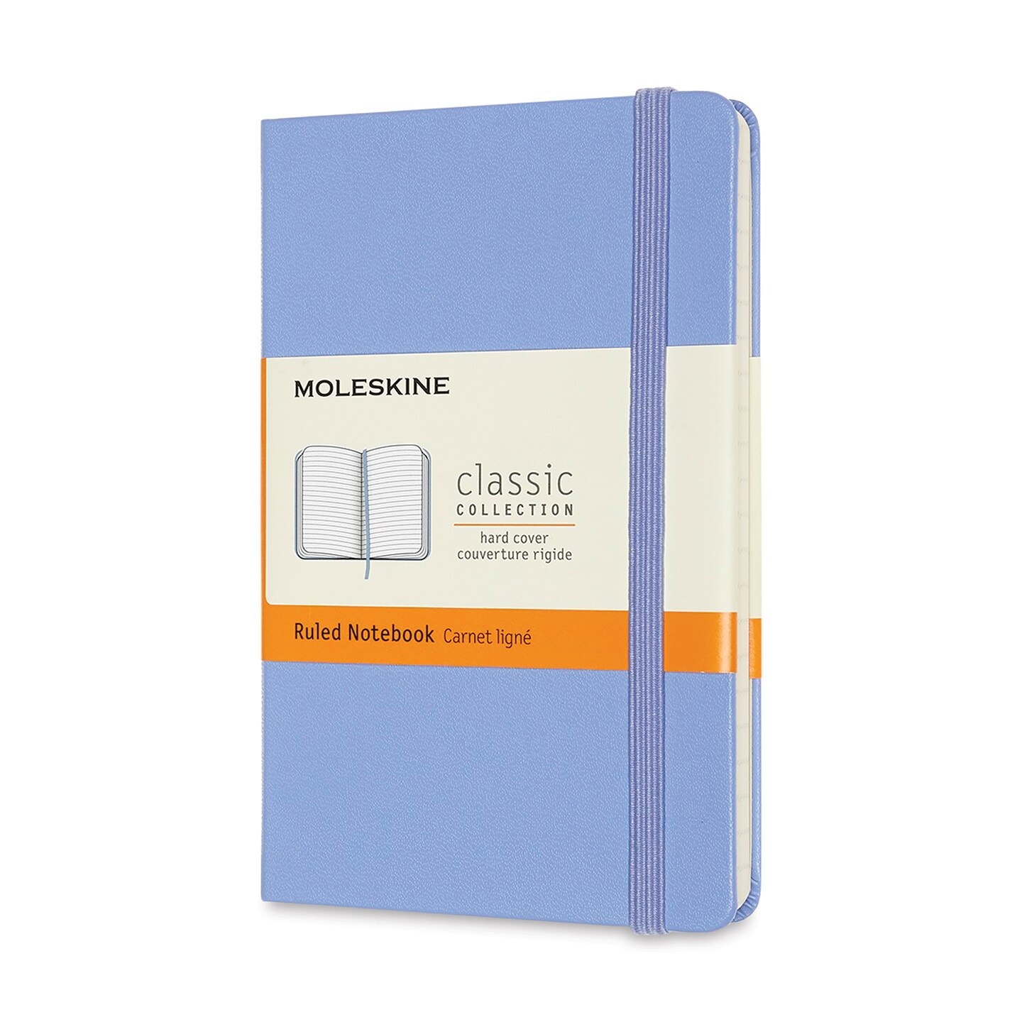 Moleskine Classic Hardcover Notebook Hydrangea, Ruled, 51/2" x 31/2