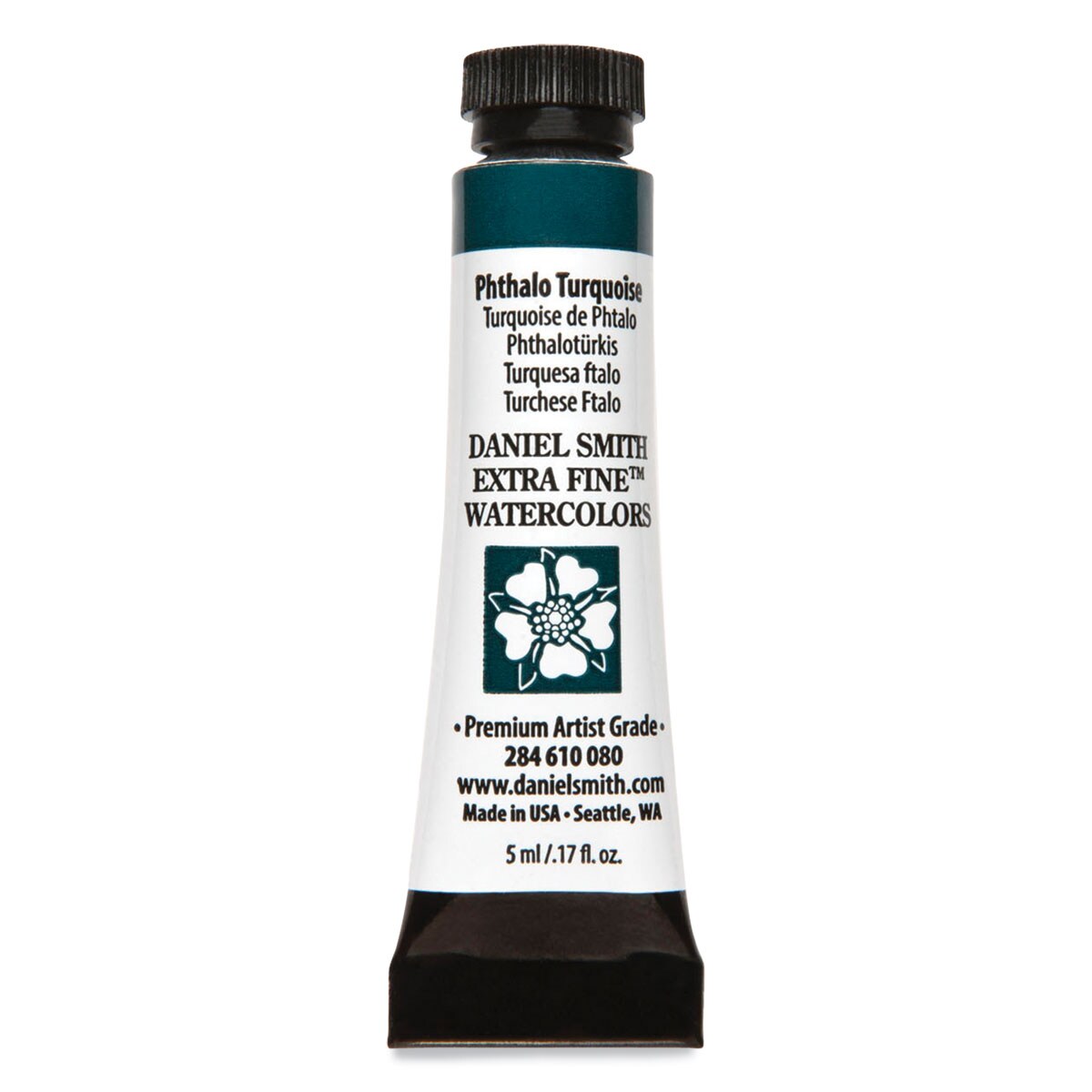 Daniel Smith Extra Fine Watercolor - Phthalo Turquoise, 5 ml Tube