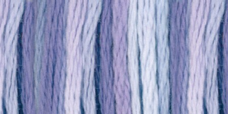 DMC 6 Strand Embroidery Cotton 8.7yd White Violet