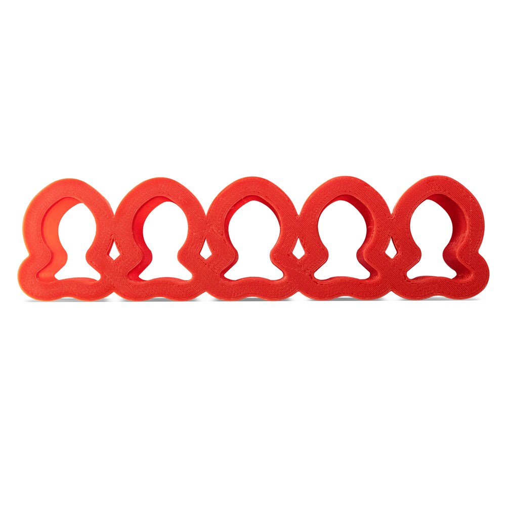 CookieCutter.com Mini Goldfish Multi Cookie Cutter 1 inch, Food Safe Plastic, USA