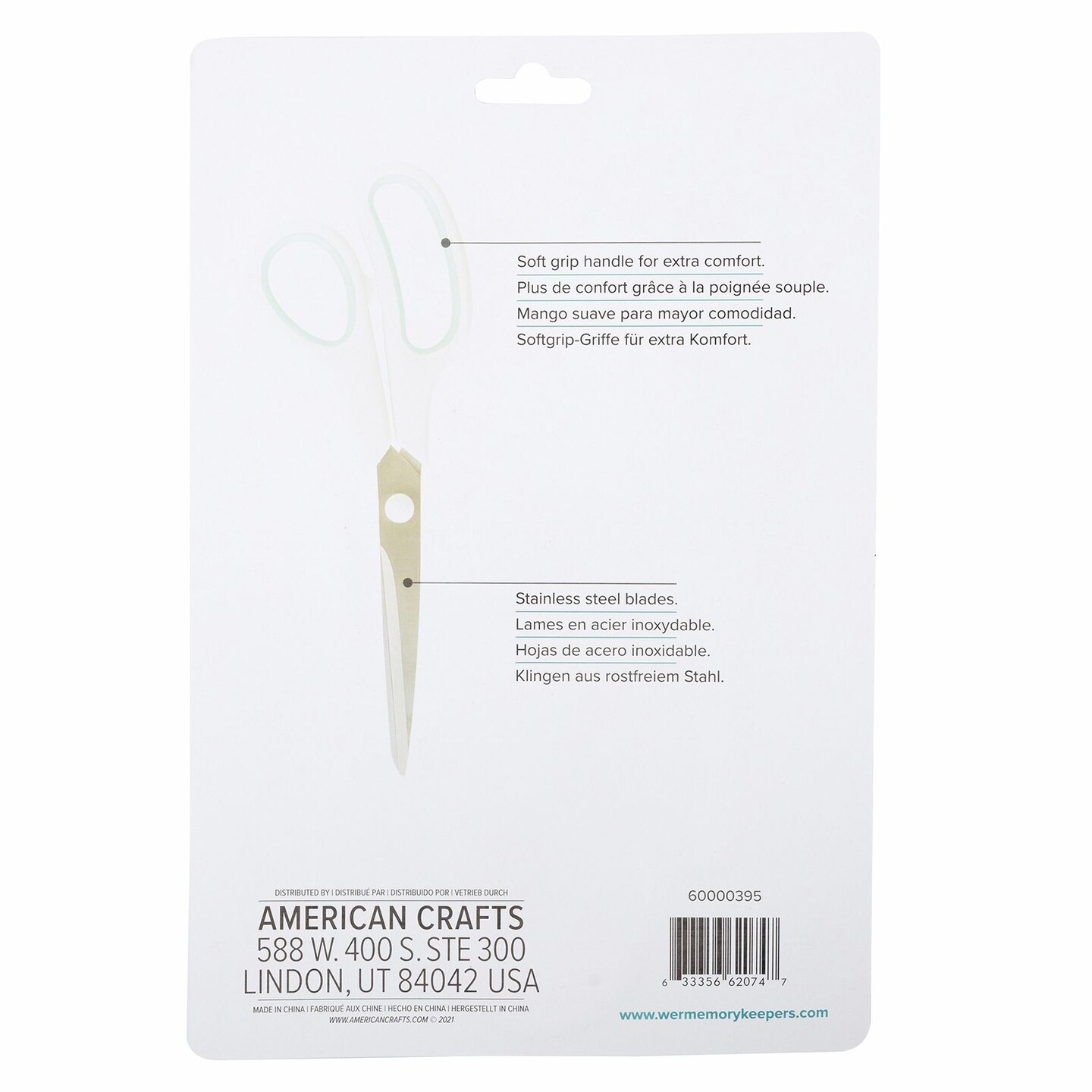 We R Memory Keepers - Scissors - Value Set - 3 Pack 60000395 By American Crafts